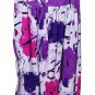 Skirt Summer Fantasy Flowers Violet Pure Cotton Sport Sizes 44 46 Sport Skirt
