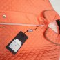Jacket Spring Woman down Jacket Quilted Size 48it Orange Media Length New