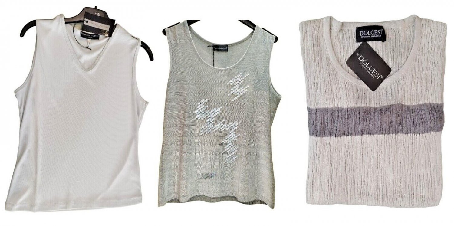 Tank Top Womens Light Grey Pearl Summer Shoulder Sleeveless Casual Fashion