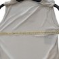 Tank Top Womens Light Grey Pearl Summer Shoulder Sleeveless Casual Fashion