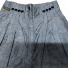 Trousers Women's Grey Oltre Summer Pure Cotton Light Millepinces