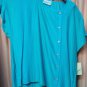 Blouse Elena Miro Woman Calibrated White Baby Blue Summer United 41 45 Viscose