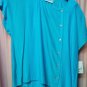 Blouse Elena Miro Woman Calibrated White Baby Blue Summer United 41 45 Viscose
