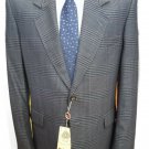 Men's Jacket Fabric 2bottoni Spring Check 100% Wool Made IN Italy Fashion 46 48