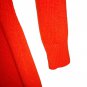 Dress Winter IN Jersey Red L Pure Wool Woman Wool Knit Dress L Size