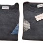Women's Sweater Short Spring Cotton Blend Geometric Ages 70 short Sleeve Yellow