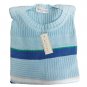 Pullover Men's Long Sleeve Pure Cotton Wrought Striped Vintage Gran Sasso Italy