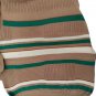 Pullover Men's Long Sleeve Pure Cotton Wrought Striped Vintage Gran Sasso Italy