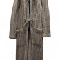 Women's Coat Vintage Knitted Wool Blend Measures Small Melange Leeds Vintage