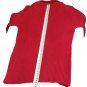 Pullover Man Wool Red Classic Size IV (M) Sweater Vintage Slim V Neck Italy