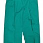 Women's Trousers Summer Pure Cotton Vita Medium High Green Red Made Italy 42-46