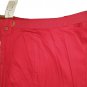Women's Trousers Summer Pure Cotton Vita Medium High Green Red Made Italy 42-46