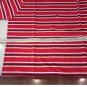 Men's short Sleeve lisle yarn Red Striped Cagi S/L Summer G. Neck