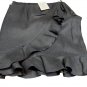 Skirt Summer Pure Linen 42 44 It Folds Sport Primopiano Black Or Orange