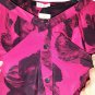 Dress Summer Pure Silk Flowers Size 44 Neck Poncho 2 Colours Luisa New