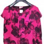 Dress Summer Pure Silk Flowers Size 44 Neck Poncho 2 Colours Luisa New