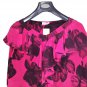 Dress Summer Pure Silk Flowers Size 44 Neck Poncho 2 Colours Luisa New