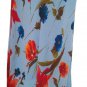Skirt Summer Floral Light Size 44 Ita Acetate Pieces Unique Long Made IN Italy