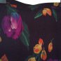 Skirt Summer Floral Light Size 44 Ita Acetate Pieces Unique Long Made IN Italy