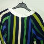 Dress Summer Light Viscose Striped Coloured 44 46 Cori Comfortable Base Black