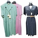 Suit Summer Woman Outsize Pastel Black Classics Elena Mirò Linen New