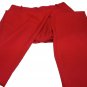Women's Trousers Wool Blend Classic Spring Red New Right Vintage 42-48