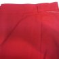 Women's Trousers Wool Blend Classic Spring Red New Right Vintage 42-48