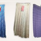 Skirt Long Jersey 40 42 Ita Vintage Original Ages 70 Blue Beige Violet