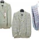 Men's Jacket Pure Cotton Sport Light Check Facis 48 50 Drop 7/8 Unlined