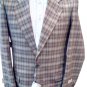 Men's Jacket Pure Cotton Sport Light Check Facis 48 50 Drop 7/8 Unlined