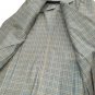 Men's Jacket Pure Cotton Sport Light Check Facis 48 50 Drop 7/8 Unlined