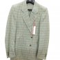 Men's Jacket Pure Cotton Sport Light Check Facis 48 50 Drop 7/8 Unlined