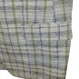 Men's Jacket Pure Cotton Sport Light Check Facis 48 50 Drop 7/8 Unlined