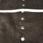 Vest Waistcoat Man Velvet Size 52 Elegant Brown Winter Smooth Velvet Vest