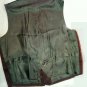 Vest Waistcoat Man Velvet Size 52 Elegant Brown Winter Smooth Velvet Vest