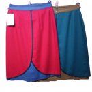 Skirt Winter Pure Wool Bicoloured Hipster 42 A 46 Ages Smiler Real Made IN Italy