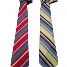 Ties Man Classic Striped Artisan Polyester Discount Ultimi Pieces Occasion