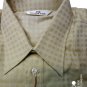 Men's Shirts SIZE S 38 Ages 70 Cameleon Tips Yellow Fabric Wrought Record Lux
