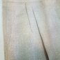 Women's Trousers Half Time Wool Blend Size 44 Comfort Beige Classic Right Sale