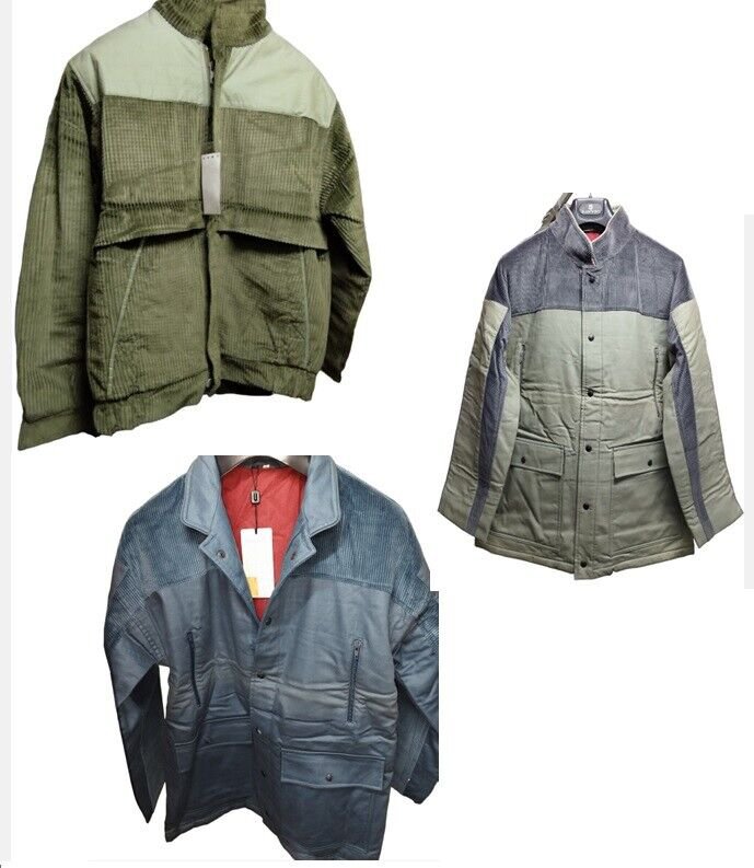 Jackets Man Velvet and Fabric Various Models Colours Sports Comfortable Geconf