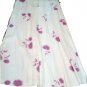 Skirt Light Folds White Fantasy Trendy Size 40 It Label Real Vintage 80's