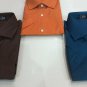 Shirt short Sleeve Man Smooth Pure Cotton Various Colours Measures Solid New