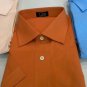 Shirt short Sleeve Man Smooth Pure Cotton Various Colours Measures Solid New