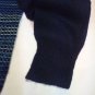 Sweater Woman Winter Wool Crew-Neck Blue Fantasy Vintage Size 42 44 Approx