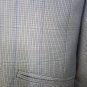 Men's Jacket 100% Cotton Unlined Check Two 2 Buttons Various Sizes New Summer