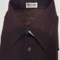 Men's Shirts Winter Jersey Wool 85% Brown Play Pocket Knitwear New