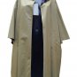 Poncho Woman Raincoat Hooded Size 40 Wide Double Made IN Italy