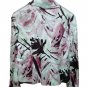 Jacket Elegant Spring for Woman Fantasy Fabric With Wires Stainless Seeds Glossy
