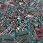 Men's Long Sleeve Shirt Multicoloured Size 41 Fit Wide Print Viscose
