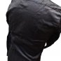 Men's Shirts Sport Vintage Solid Black S Slim Pocket Less thin stripes